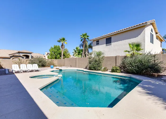 Pool & Spa! Goodyear Home, 1 Mi To Golfing Holiday home Liberty